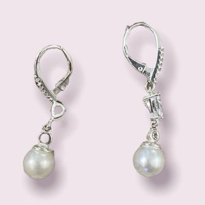 pearl earrings